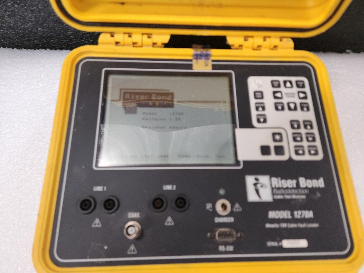 RISER BOND 1270A Metallic TDR Cable Fault Locator Unit #4