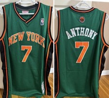 Carmelo Anthony New York Knicks Holiday NBA Basketball Jersey Medium