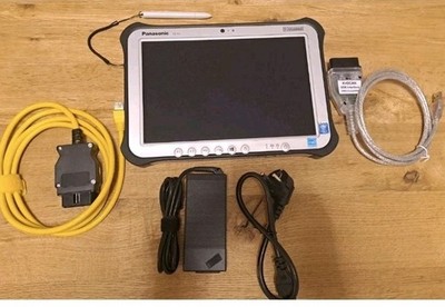 Diagnosegerät für BMW Motorräder PKWs mit Ethernetkabel und Inpa K+DCan Kabel