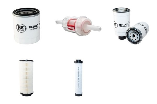 Filter Service KIT FüR Terex TC75 ÖL Luft Kraftstoff Mit Deutz BF4M2011 Motor-image