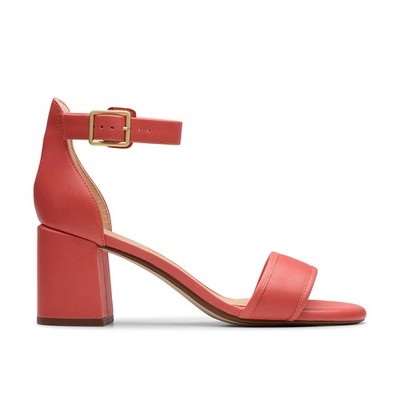 Clarks Ezoria Mae 26181297 4, Sandaletten in Rot für Damen, Größe 41,5