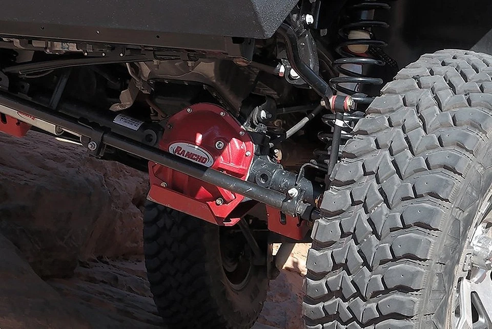 For Jeep Wrangler 07-17 Rancho RS6212 RockGear Front Differential Glide Plate Foto 4 de 4