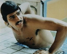 MARK SPITZ SIGNED AUTOGRAPH 8X10 PHOTO - SHIRTLESS TEAM USA OLYMPIC SWIM STUD