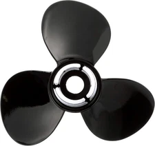 Quicksilver Black Diamond 3-Blade Aluminum Propeller Mercury MerCruiser QA2034X