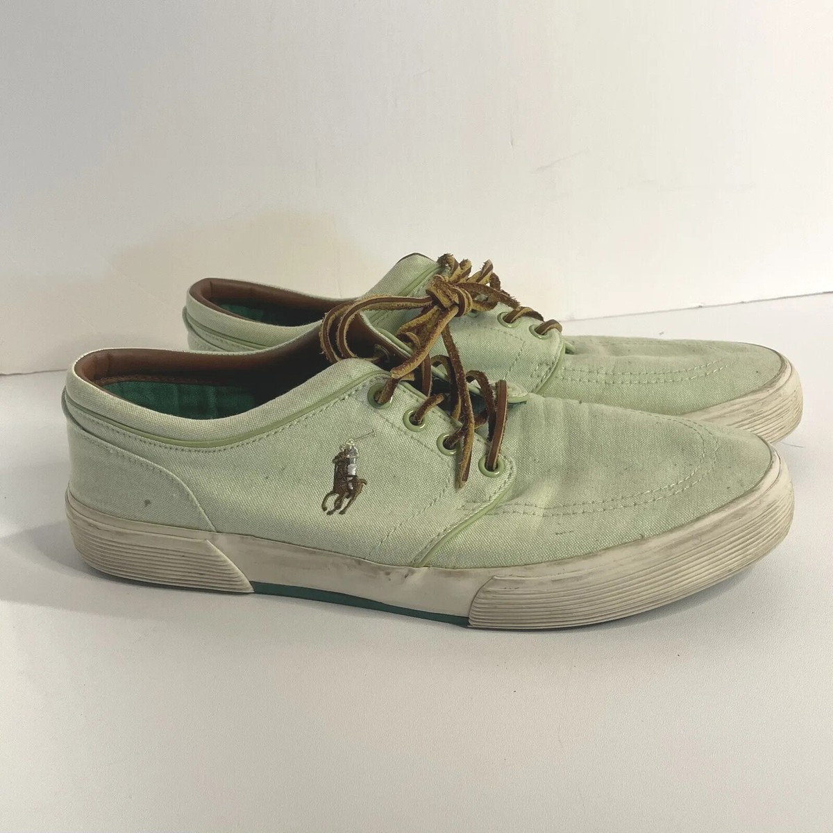 Polo Ralph Lauren Shoes Mens 10 1/2 D Faxon Low Sneakers 