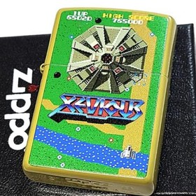 Zippo lighter Namco Legendary Xevious Famicom unused item imported from Japan