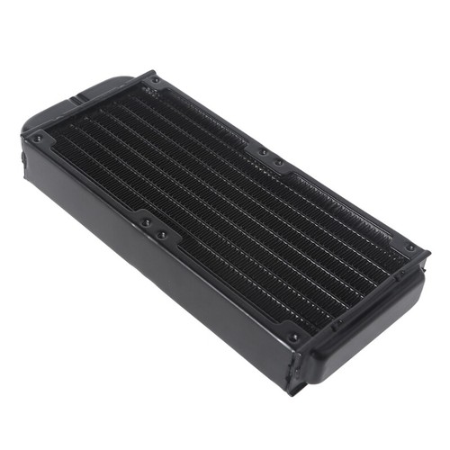 Aluminum Radiator CPU Water Cooling Heat Exchanger with 1/4 inch Thread 10 Tubes - Photo 11/12