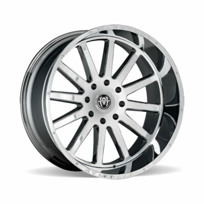 26x12 Chrome Hardcore HC13 Hector Off Road Rims Wheels 6x139
