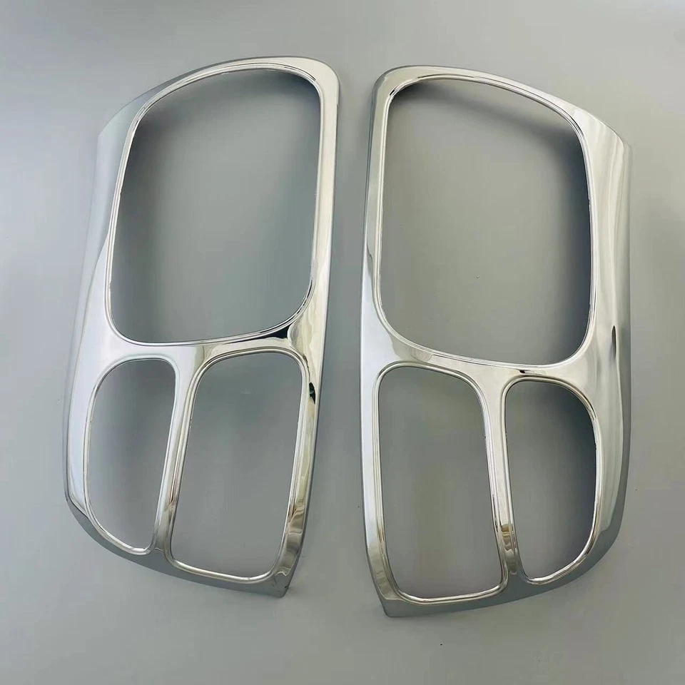 Cubierta de lámpara de luz delantera cromada para SUZUKI GRAND VITARA 99-05 2 piezas Foto 2 de 4