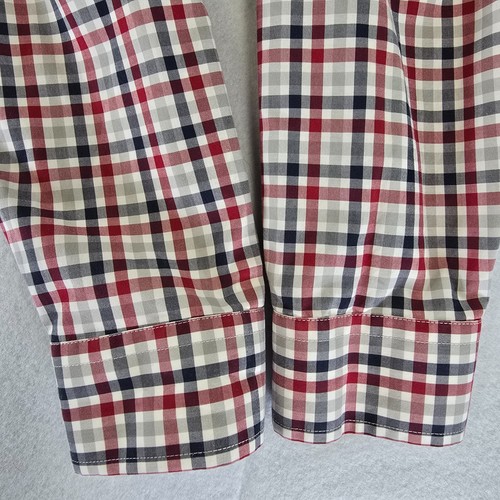 Jos A Bank Traveler Collection Mens Traditional Fit Cotton Shirt Plaid Size 2XL - Picture 6 of 15