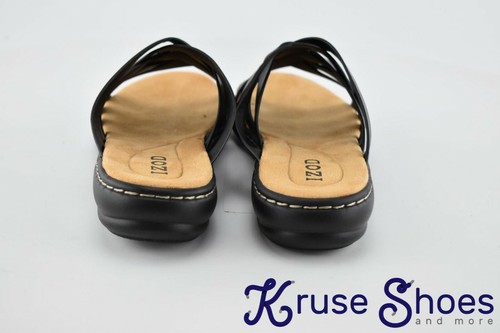 Izod Womens Slaight Black Slip On Sandals Select Size - Picture 7 of 11