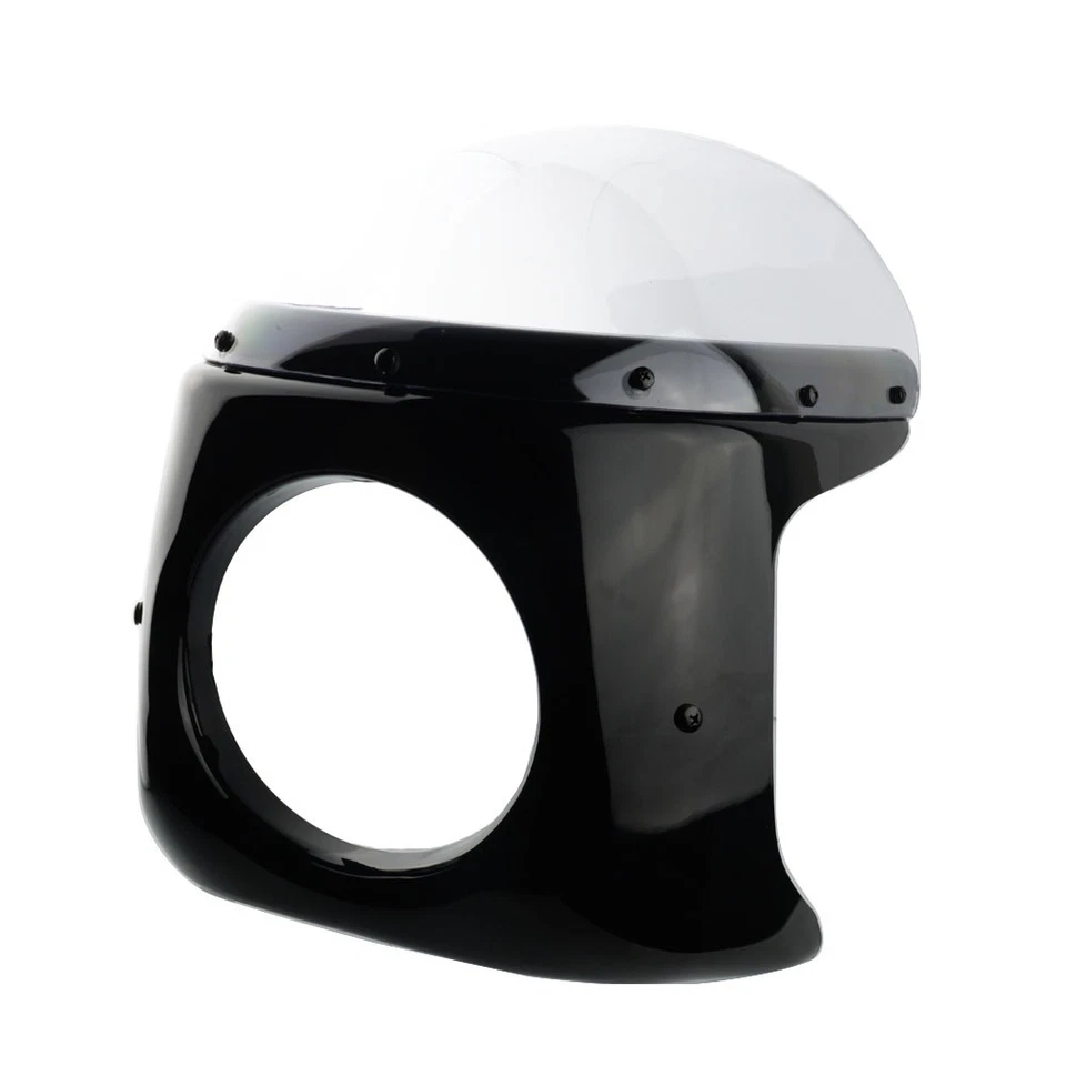 Carenado de faros delanteros de motocicleta de 7" pantalla para Bobber Chopper Triumph Foto 3 de 4