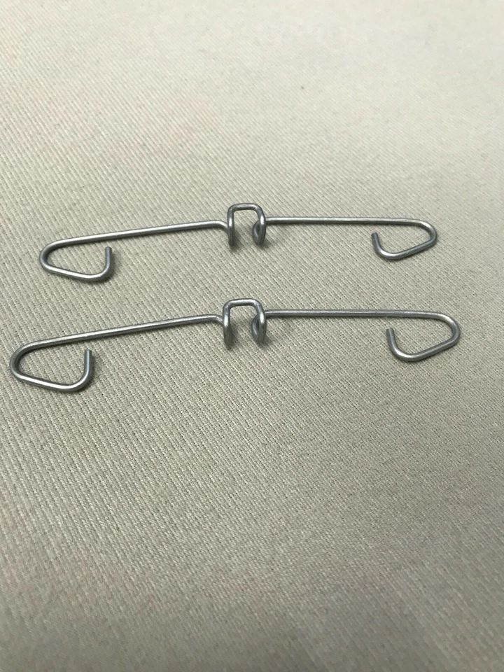 Kit de hardware de montaje de pastillas de freno de disco delanteras para SAAB 900 99 1978 1985 Foto 3 de 4