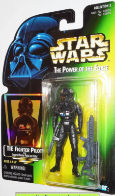 【中古】「非常に良い」スターウォーズ フリーズフレーム FREEZE FRAME TIE Fighter Pilot STAR WARS Power of the Force 1997 TIE FIGHTER PILOT .03 collection