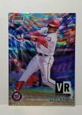 2021 Topps Stadium Club Chrome Juan Soto SP VIRTUAL REALITY WAVE REFRACTOR 🌠