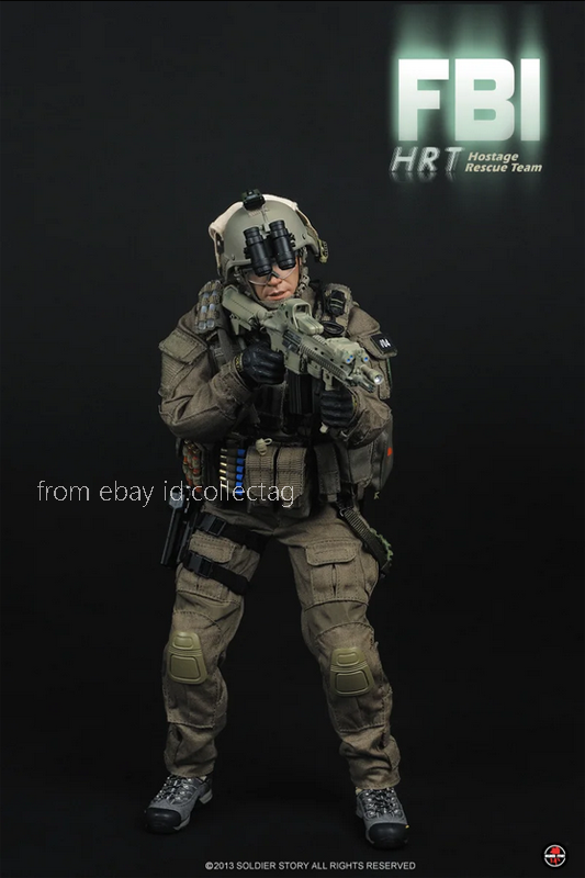Soldier Story Ss067 1/6 Fbi Hrt Hostage Rescue Team Action