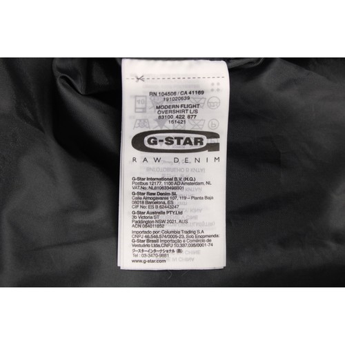 G-Star Women's Modern Flight Overshirt Jacket Grey Sz 2XL NEW - Picture 10 of 11