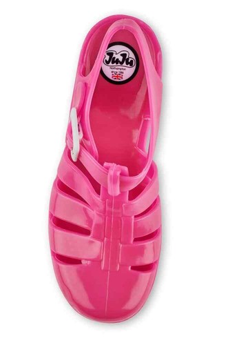 Ladies jelly shoes heels sandals holiday beach party glitter women - JUJU Babe - Picture 35 of 50