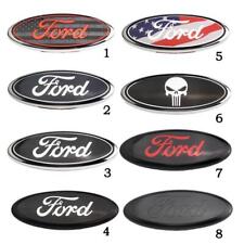 7/ 9 inches Ford Logo Badge Front Rear Emblem Sticker For F150 F250 Exploror