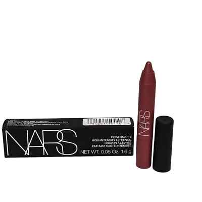 NARS Powermatte High Intensity Lip Pencil Walkyrie Burnt Coral Red Travel Size