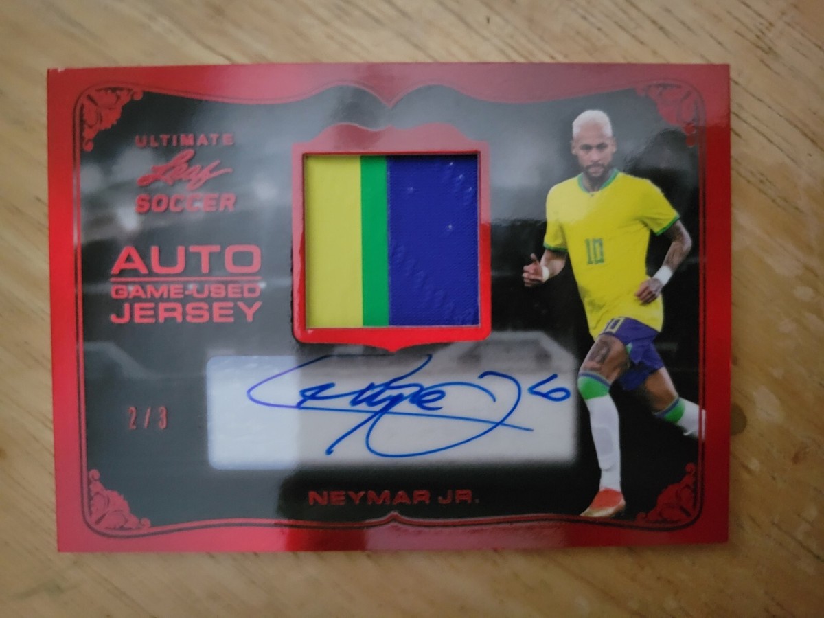 2023 Leaf Metal Ebay ネイマール jr. 直筆サインカード