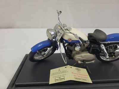 1/10 Franklin Mint 1957 Harley Davidson XL Sportster Motorcycle