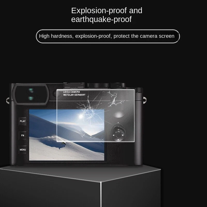 2PCS LCD Screen Protector Tempered Glass Protective for Leica Q Q1 Q2 Q3 Camera - Image 2 of 4