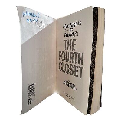 The Fourth Closet (Five Nights at Freddy's, #3) by Scott Cawthon