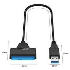 USB 3.0 to 2.5" SATA III Hard Drive Adapter Cable/UASP -SATA to USB3.0 Converter