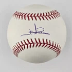 Jim Abbott Signed Baseball. New York Yankees. Yankee Stadium Anniversary. JSA