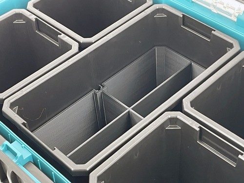 Makita MAKTRAK Deep Compact Organizer Compatible Large Nesting Bins - Picture 31 of 64