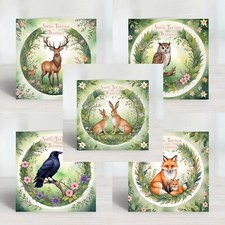 Pagan & Wiccan Stunning Spring Equinox Greeting Cards for friends