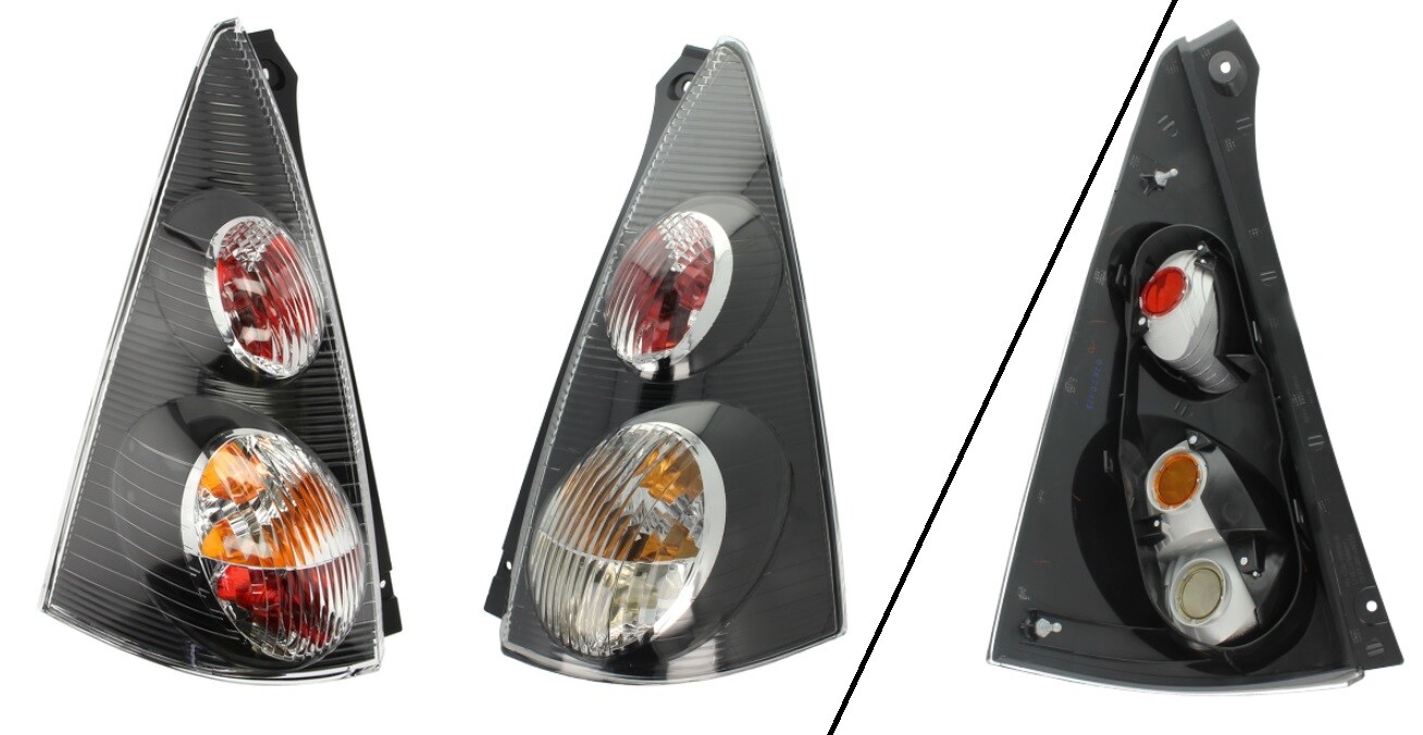 Feu arriere gauche droit Peugeot 107 Citroen C1 2005 2006 2007 2008 hayon optique rouge