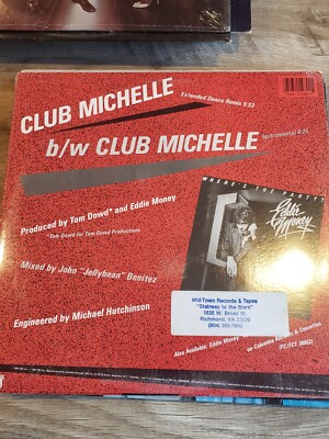 Rare Eddie Money Club Michelle Dance Remix Single Vinyl Lp Sealed