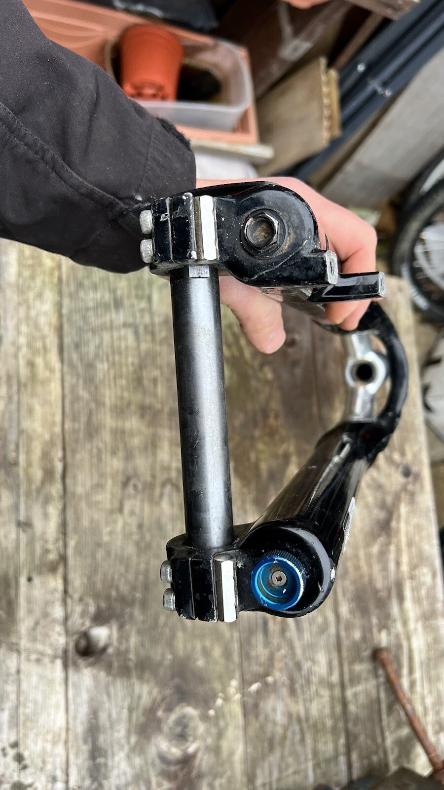 manitou Minute forks 26” 120mm Air Suspension eBay