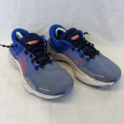 Nike ZoomX Invincible Run Flyknit 2 Game Royal Red Clay Men's 9.5 Running Shoes