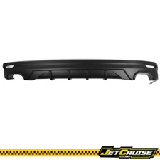 Fits 18-24 Toyota Camry Sedan V3 Style Rear Bumper Lip Diffsuer Matte Black