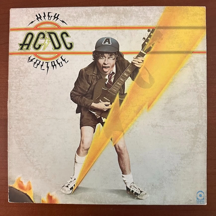 AC/DC – High Voltage ©1986 Made in US – ATCO Records – SD 36-142