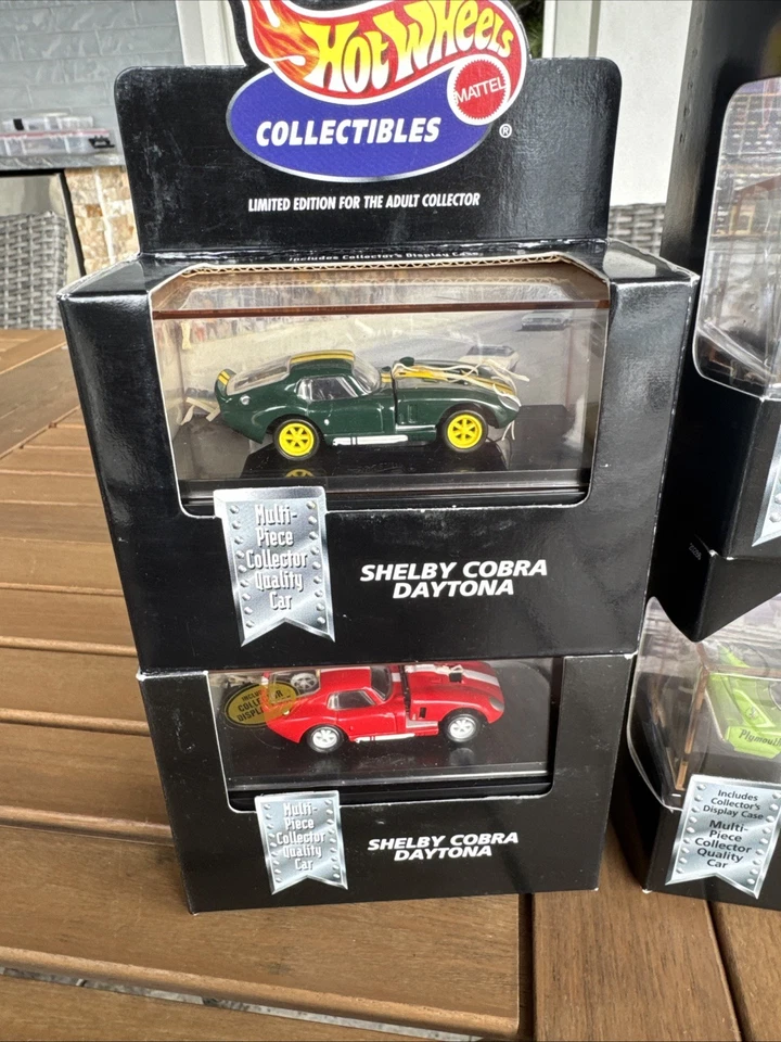 Hot Wheels Collectibles Superbird Petty Cobra - Vintage Real Riders Lot of 8 - Image 2 of 4