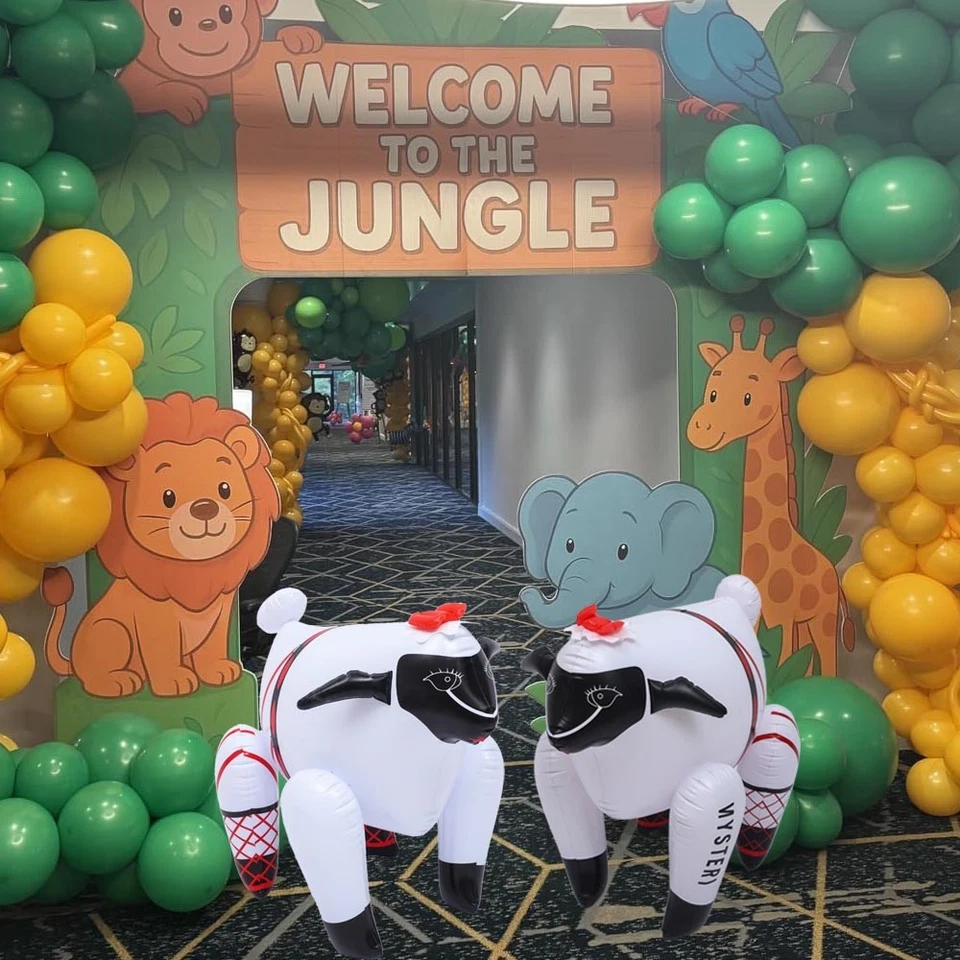 Inflatable Sheep 40cm Blow Up Toy Adults Hen Stag Party Fancy Dress Accessory - Image 3 of 4