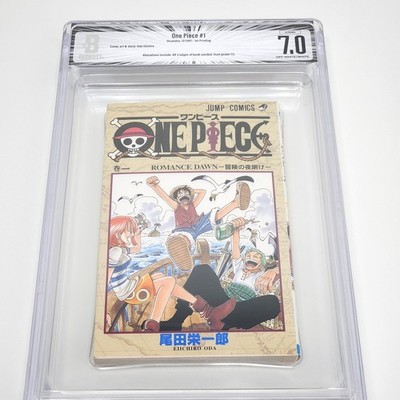 One Piece Vol.1 BGS 7.0 Graded 1st Print Jump Manga Japan Oda