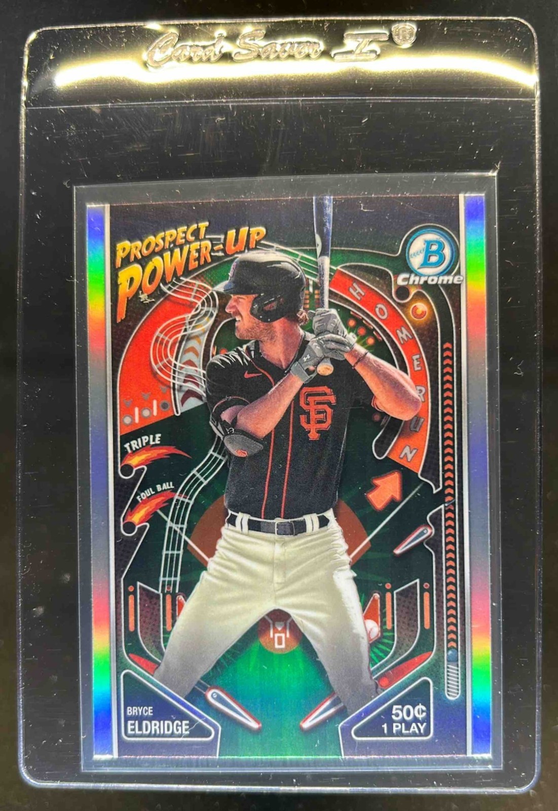 2024 Bowman Bryce Eldridge Prospect Power Up #PP-19 Giants