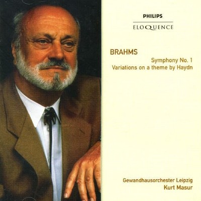 MASUR / GEWANDHAUSORCHESTER LEIPZIG JOHANNES BRAHMS KURT MASUR GEWANDHAUS ORCH