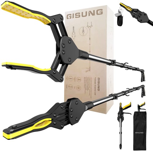 2 Pack 44" Grabber Reacher, Foldable Grabbers for Elderly Grab It Reaching To...