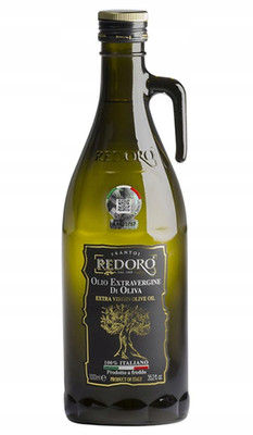 Redoro Natives Olivenöl Extra, natürlich, hohe Qualität, 1 l, goldgrüne Farbe