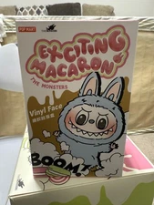 The Monsters Exciting Macaron Vinyl Face SEALED Single Blind Box QR  Verifiable