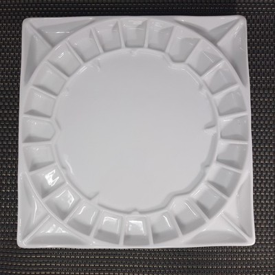 Stephen Quiller 13'' x 13'' Porcelain Palette by Jack Richeson