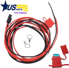 Power Cable Cord For Motorola GM XPR XTL CDM CM MaxTrac XTL2500 XTL5000 Radios