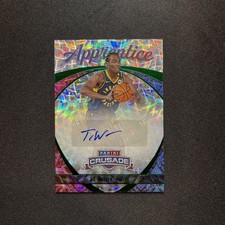 2021-22 Panini Chronicles Apprentice Signatures -T.J. Warren #APP-TJW Asia Jade