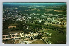 Renfrew-Ontario, Aerial View, Renfrew, Bonnechere Manor, Vintage Postcard